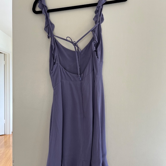 Purple Reformation Mini Dress - Picture 2 of 3